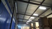 Диодное освещение в складе готовой продукции 